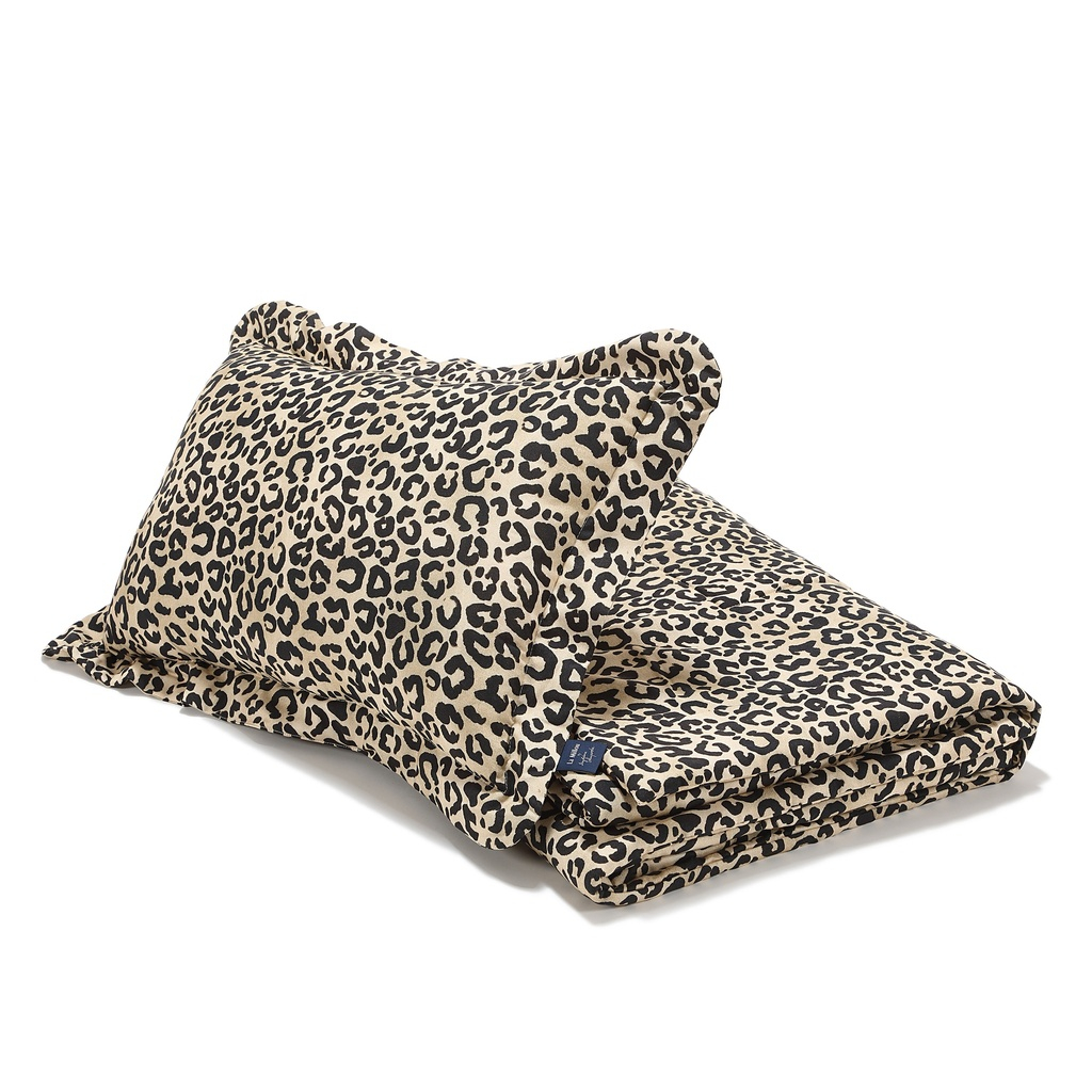 Bamboo Bedding Set LEOPARD CREAM