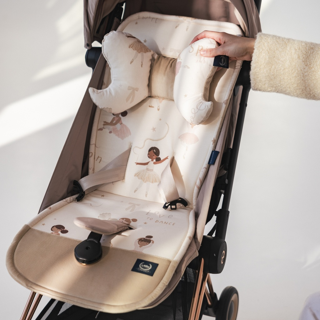Stroller Seat Liner Jersey BALLERINE